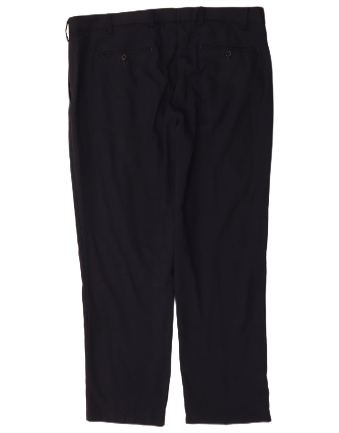 Marks & Spencer Herren-Anzughose mit normaler Passform, W38 L29, marineblaue Wolle