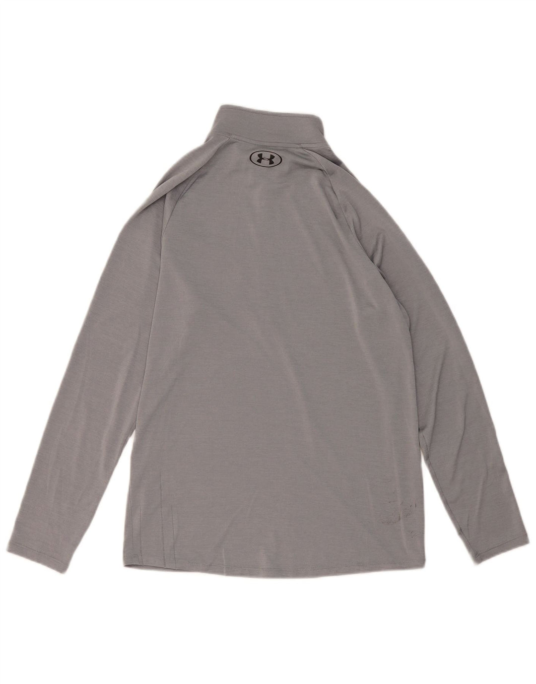 UNDER ARMOUR Herren Heat Gear Pullover-Trainingsoberteil mit Reißverschluss, Mittelgrau