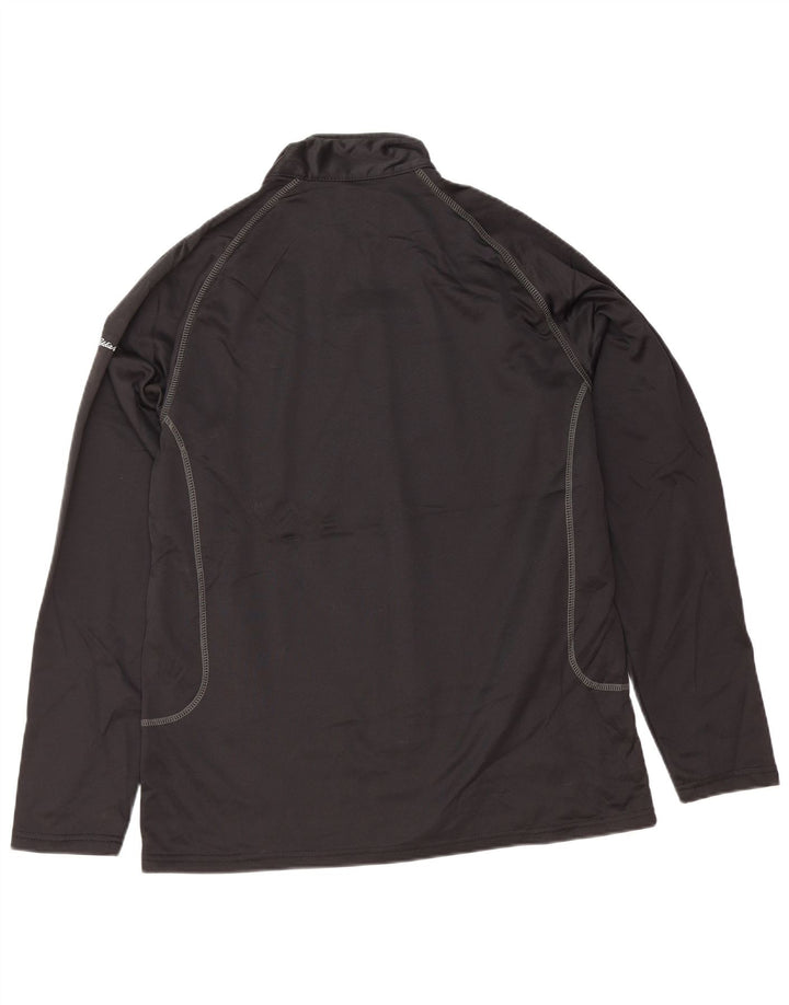 EDDIE BAUER Herren-Trainingsanzug-Top-Jacke, großes schwarzes Polyester