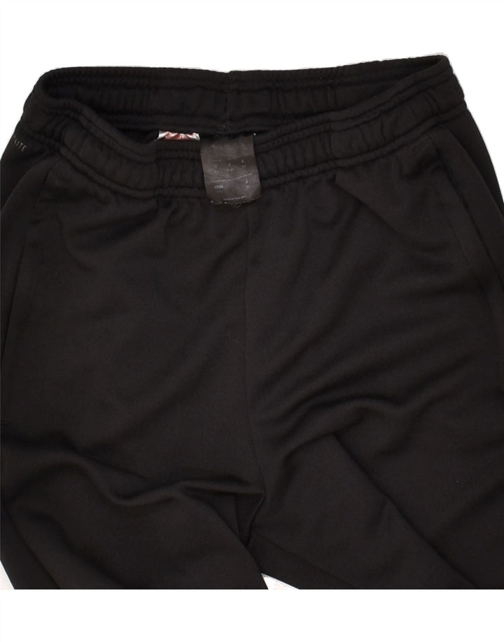 ADIDAS Girls Tracksuit Trousers 13-14 Years Black Polyester Vintage Adidas and Second-Hand Adidas from Messina Hembry 