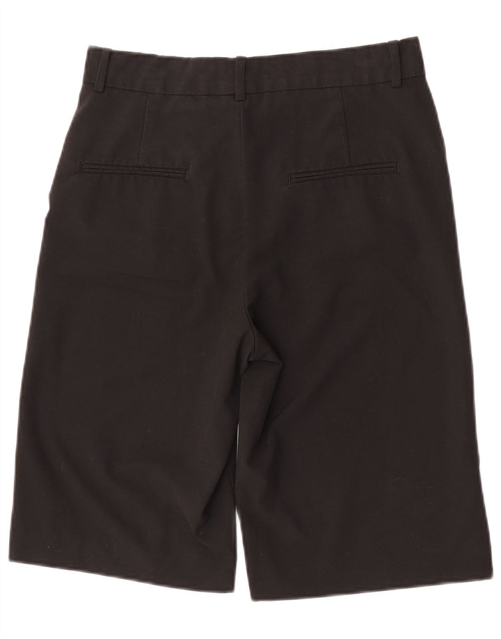 Zara Damen Casual Shorts Small W26 Schwarz
