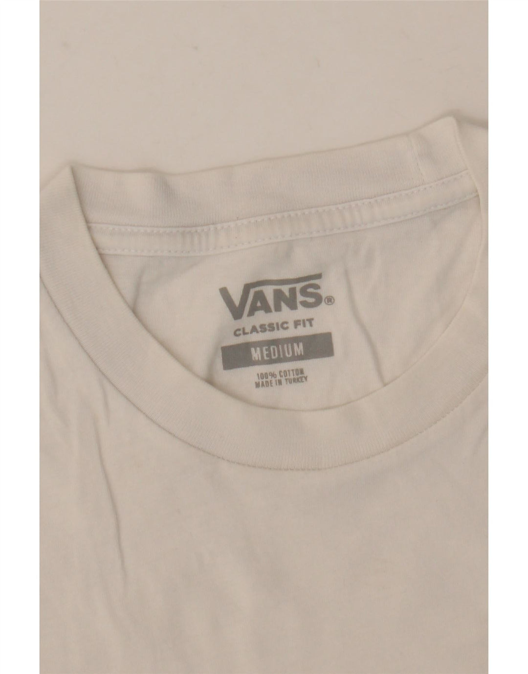 VANS Herren-T-Shirt mit klassischer Passform, Mittelschwarz, Colourblock-Baumwolle