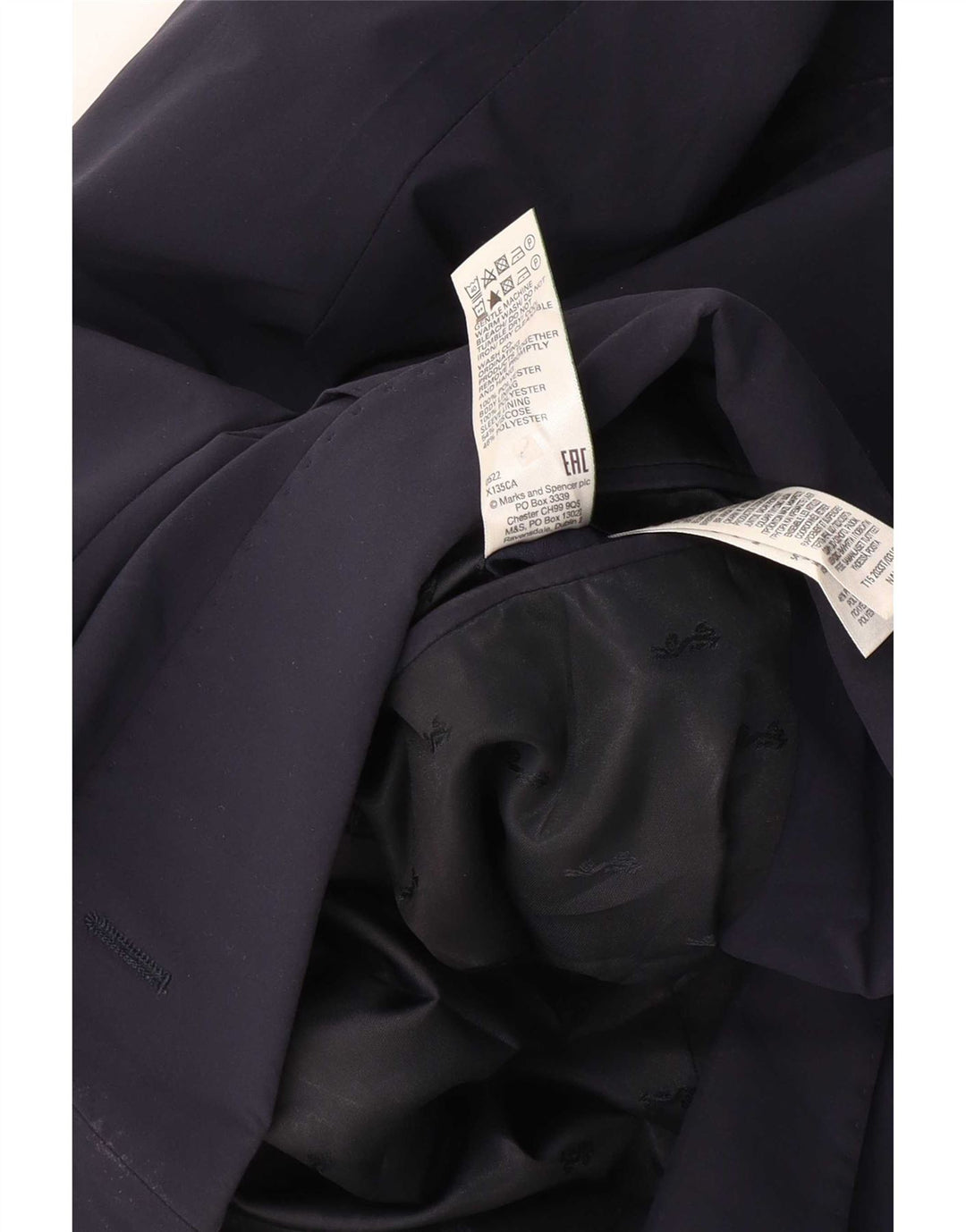 Marks & Spencer Herren-Blazer mit 2 Knöpfen, Größe UK 38, mittleres Marineblau
