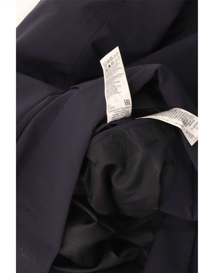 Marks & Spencer Herren-Blazer mit 2 Knöpfen, Größe UK 38, mittleres Marineblau