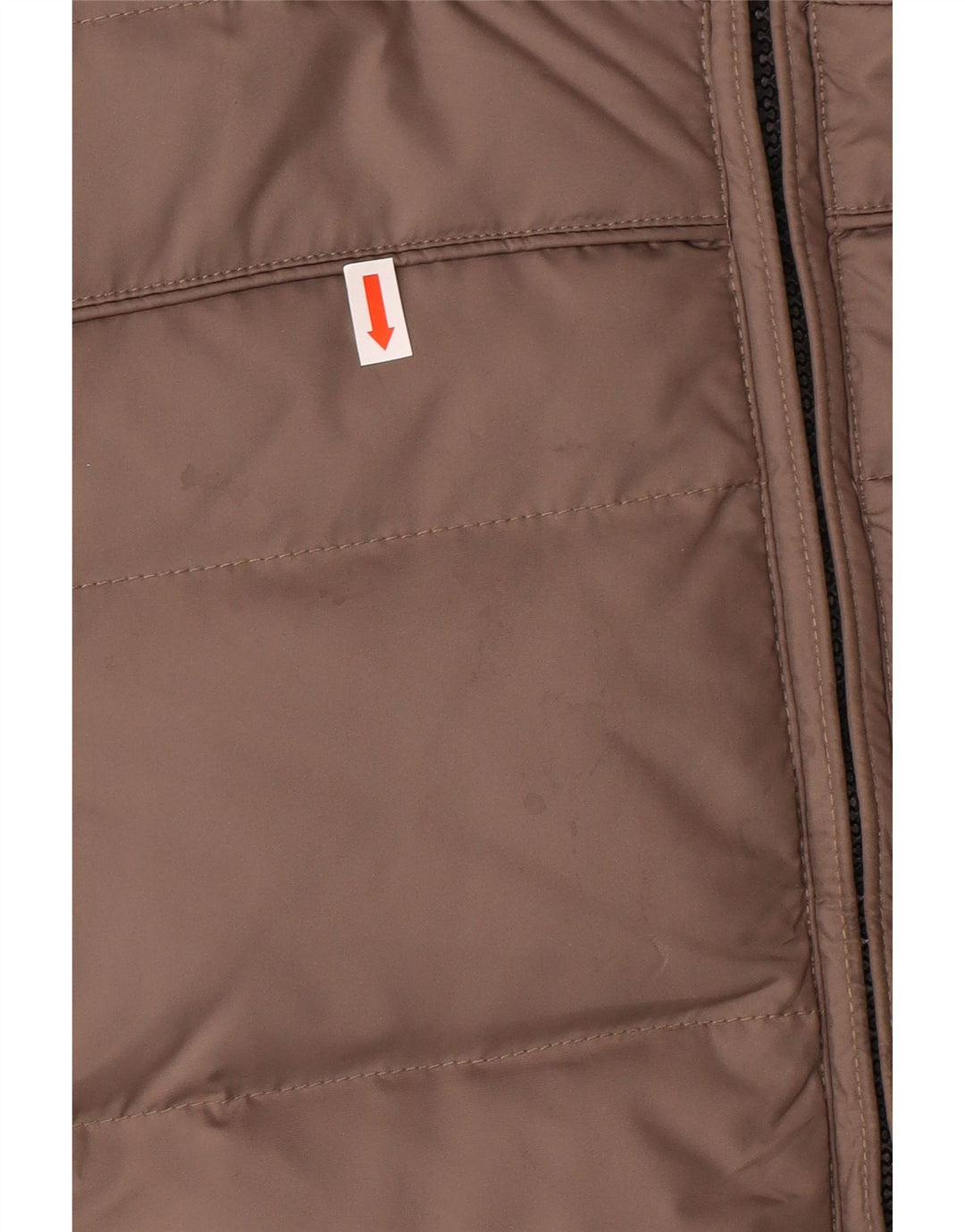 BREACH Mens Padded Jacket UK 44 2XL Brown Polyester