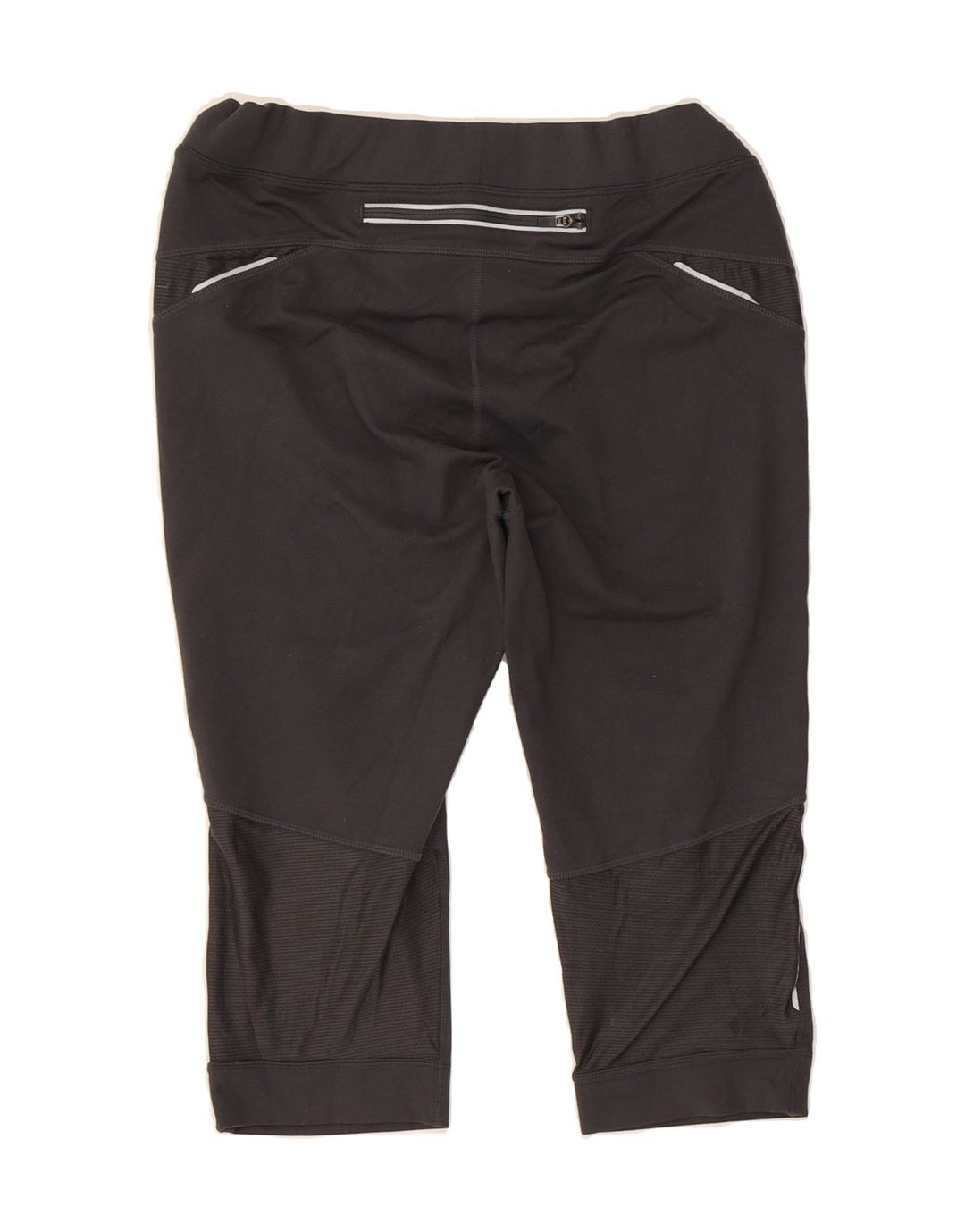 ATHLETA Womens Capri Tracksuit Trousers UK 14 Large Grey Polyester Vintage Athleta and Second-Hand Athleta from Messina Hembry 