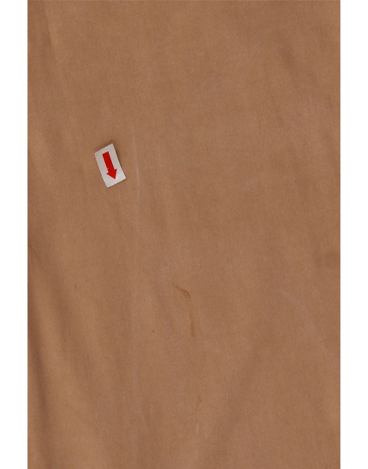 TRUSSARDI Damen Slim Freizeithose IT 46 Large W32 L30 Beige Lyocell