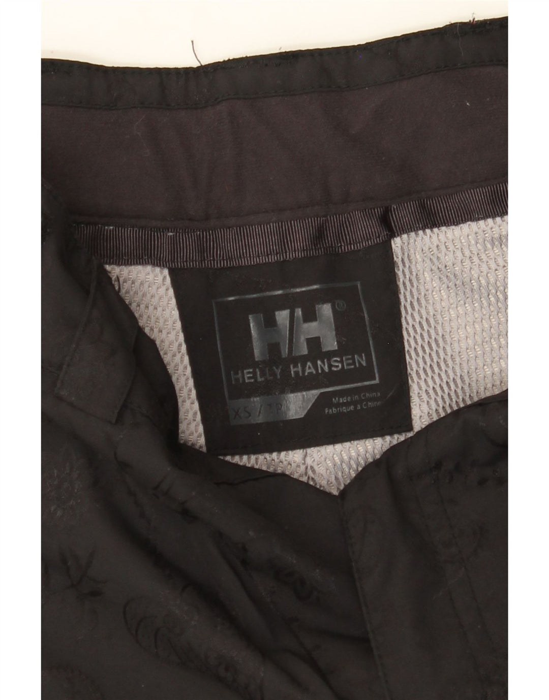 HELLY HANSEN Damen Cargo-Windbreakerhose UK 6 XS Schwarz Polyamid