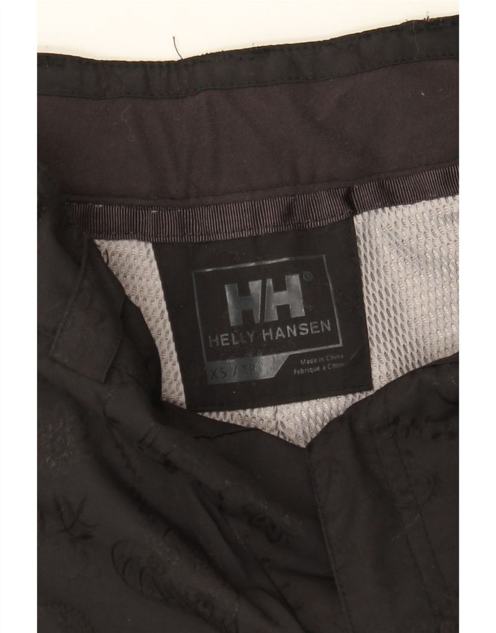 HELLY HANSEN Damen Cargo-Windbreakerhose UK 6 XS Schwarz Polyamid