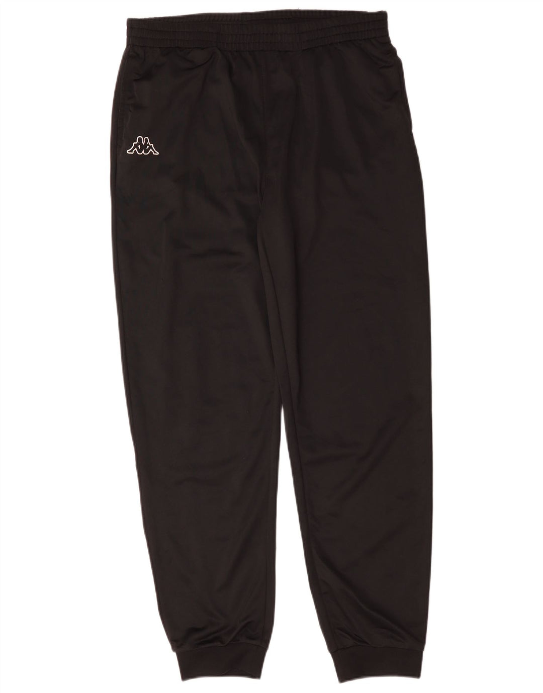 Kappa Herren-Trainingshose, Jogginghose, Größe L, Schwarz, Polyester