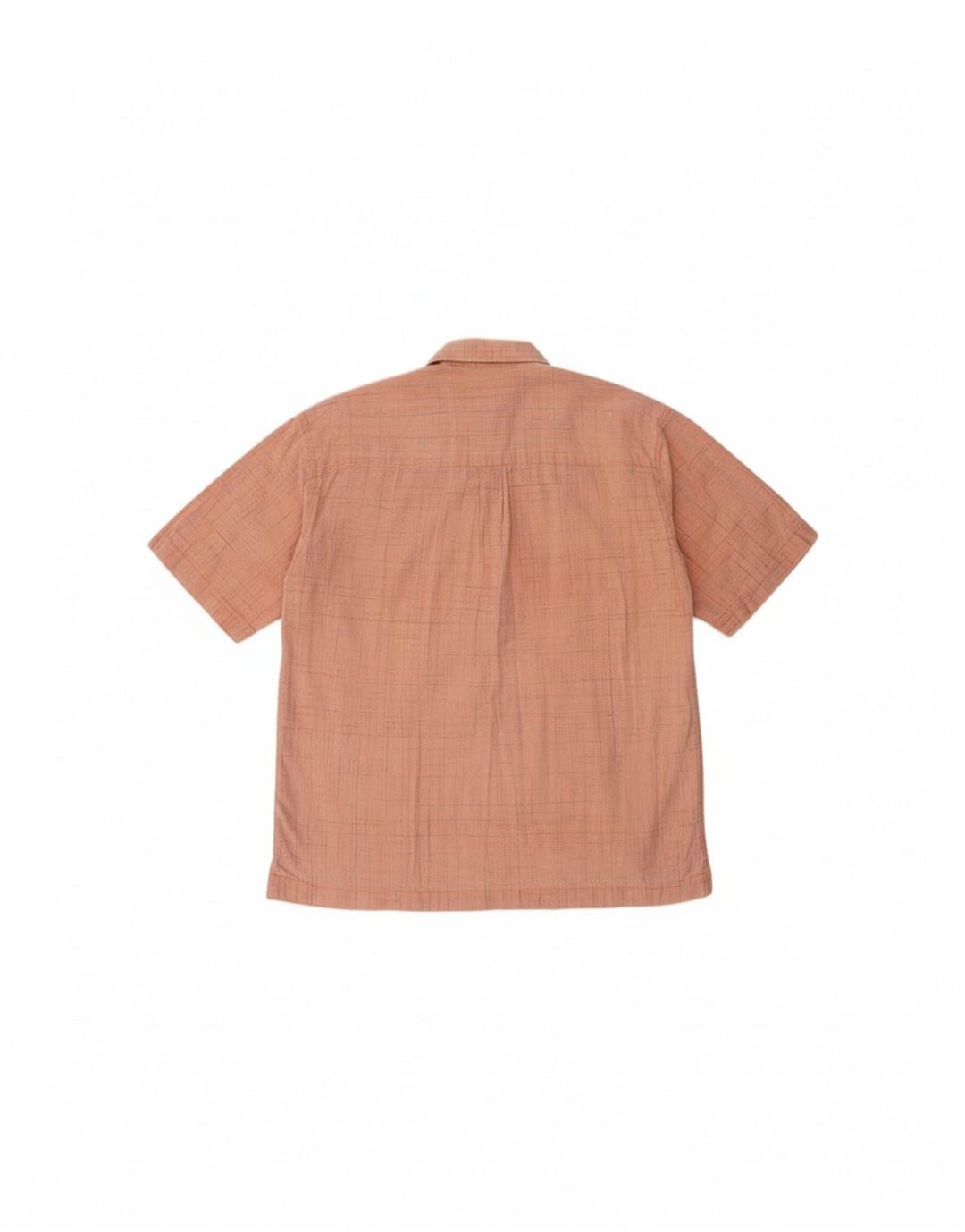 KAPPA Mens Short Sleeve Shirt Medium Orange Flecked Cotton Vintage Kappa and Second-Hand Kappa from Messina Hembry 