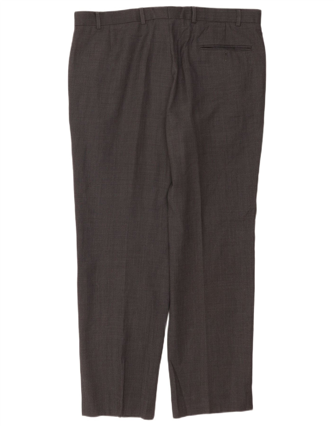 Marks & Spencer Herren-Anzughose, schmal zulaufend, W38 L31, grau, Polyester