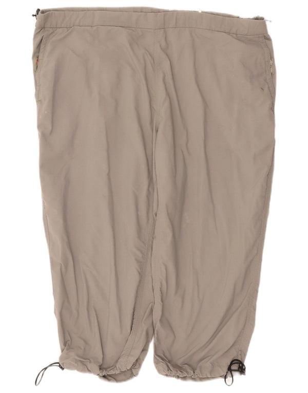 Columbia Damen-Jogger-Capri-Hose, Größe L, W38, L20, Grau, Polyester