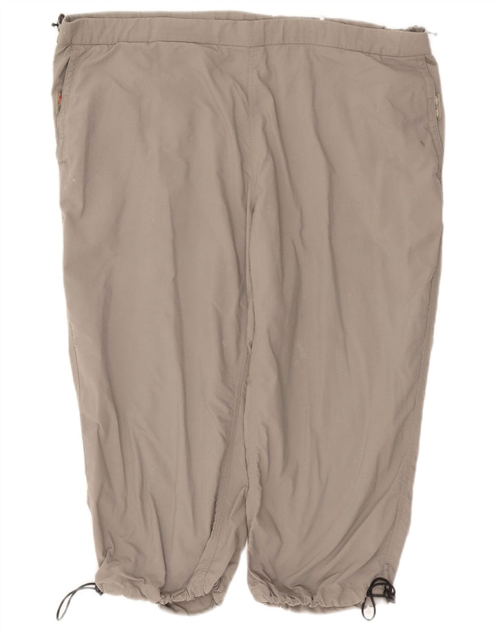 Columbia Damen-Jogger-Capri-Hose, Größe L, W38, L20, Grau, Polyester