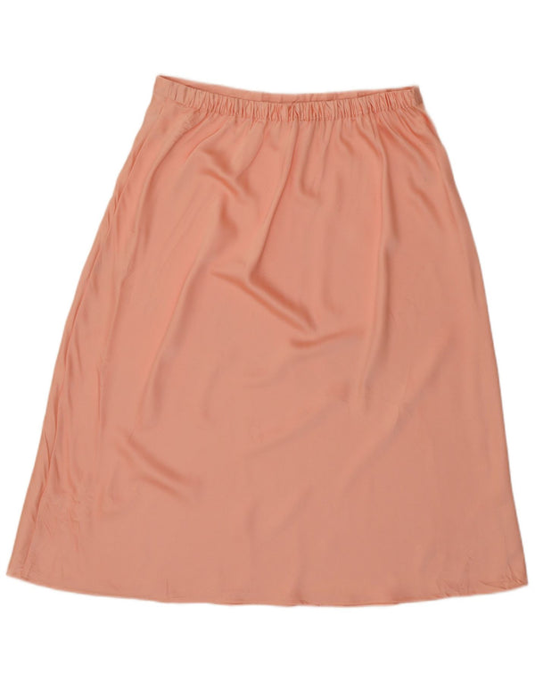 J. CREW Damen A-Linienrock Medium W30 Rosa Polyester