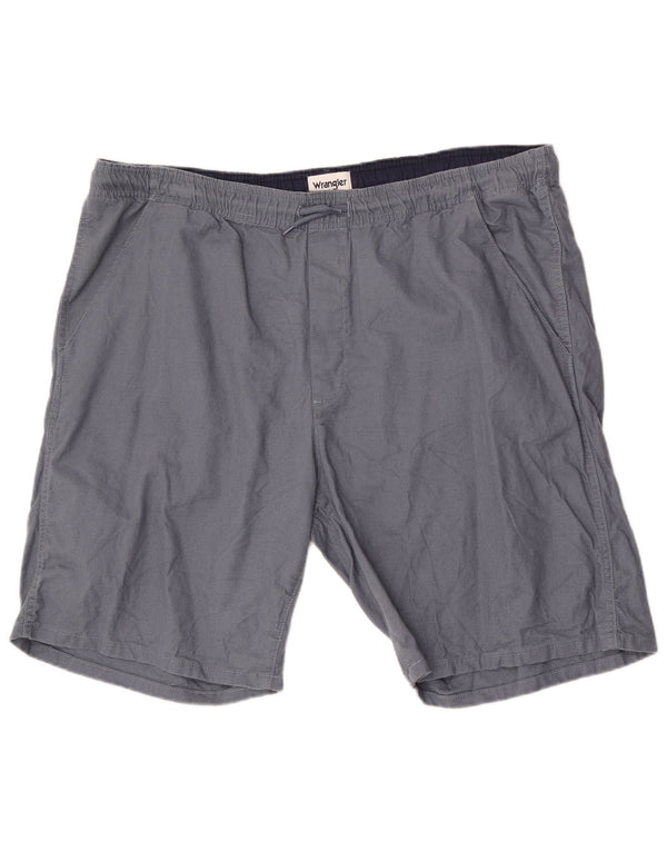 Wrangler Herren Bermudashorts W38 XL Graue Baumwolle