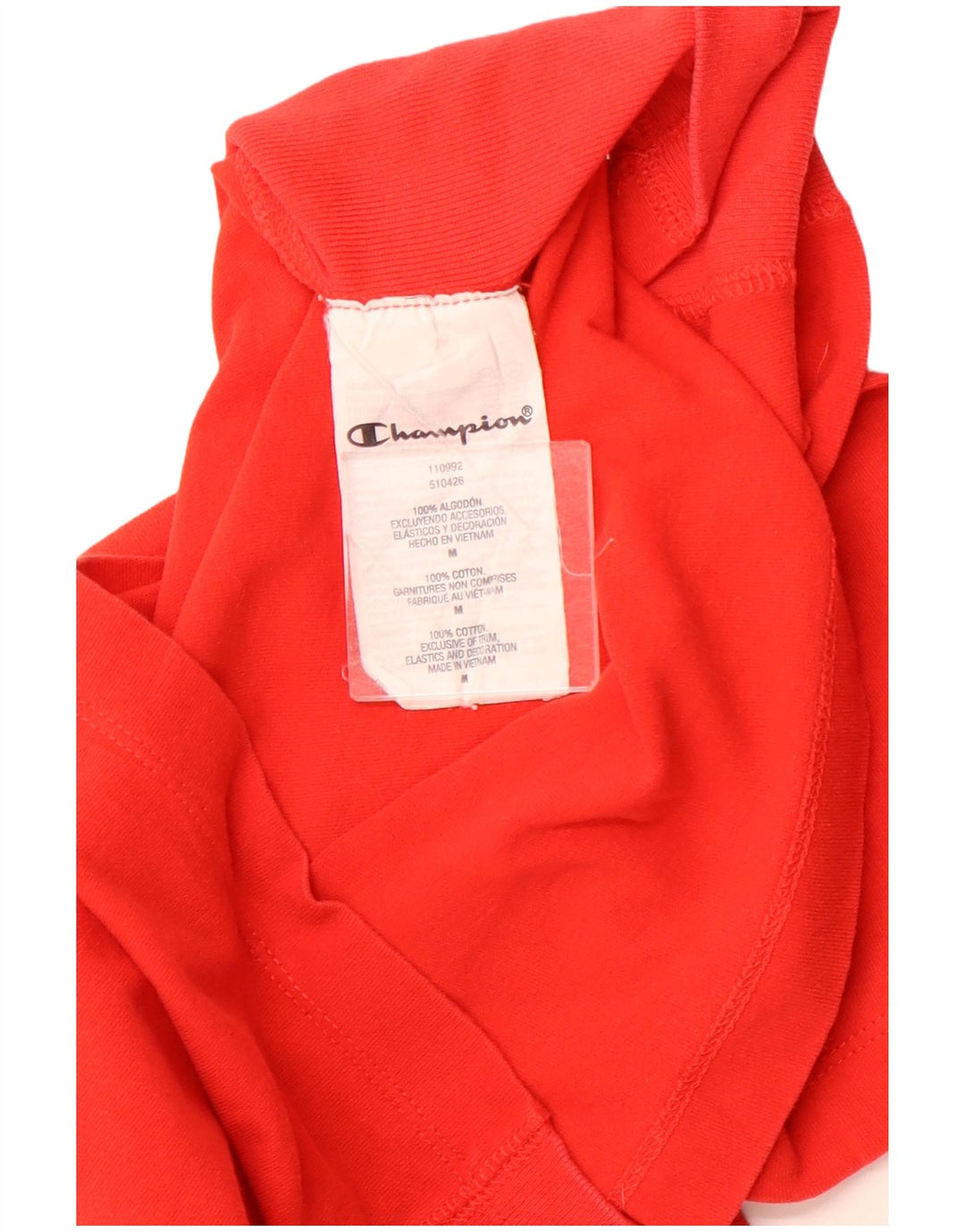 CHAMPION Grafik-T-Shirt für Damen, UK 12, mittelrot, Baumwolle