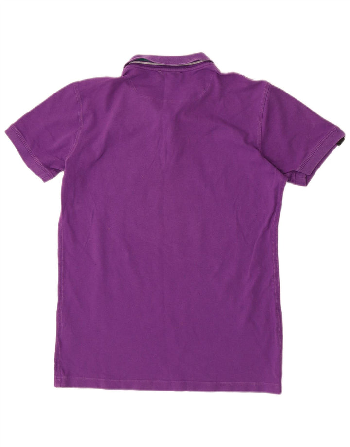 Diesel Herren-Poloshirt, Größe L, Lila, Baumwolle
