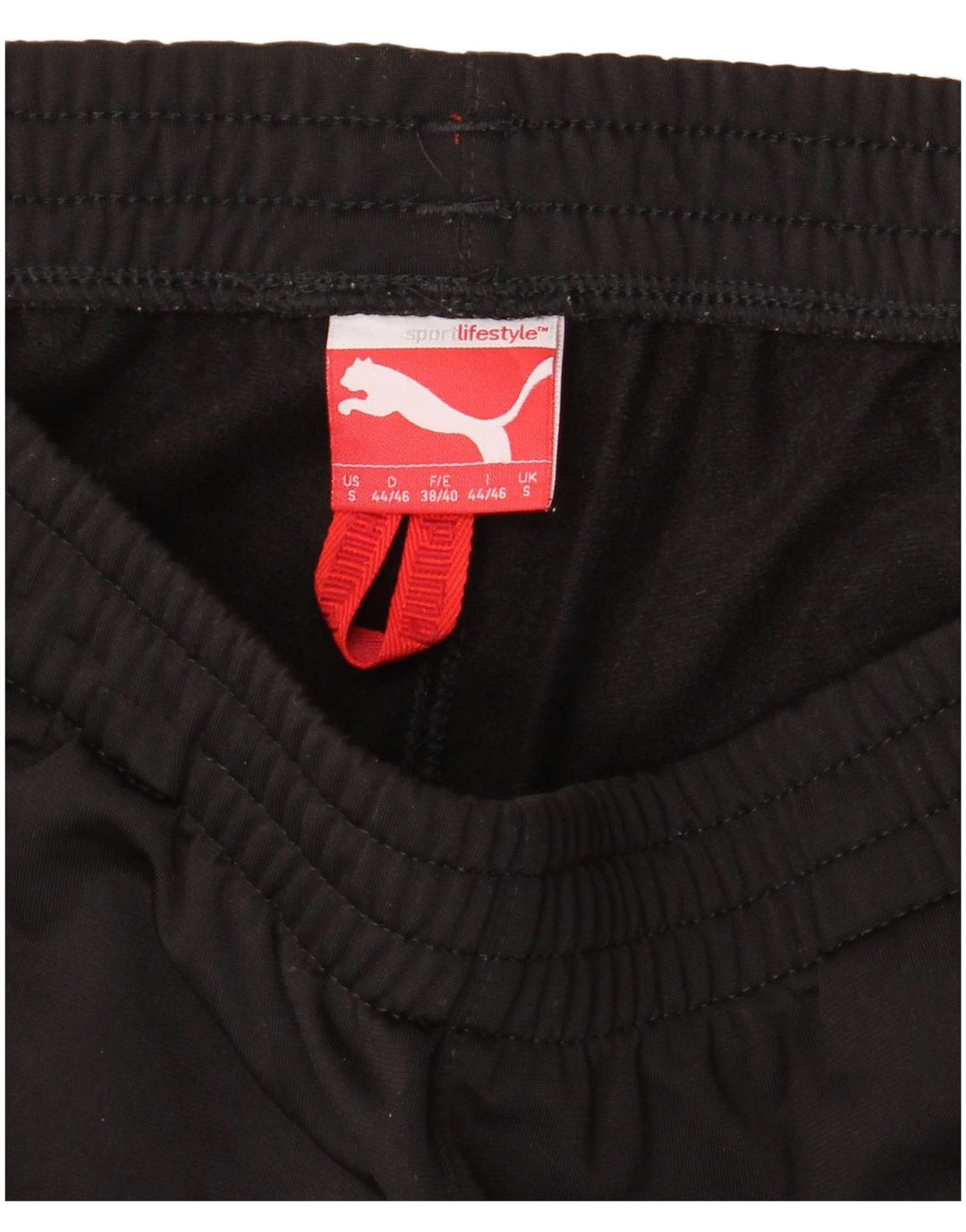 Puma Herren-Trainingshose, Größe S, Schwarz, Farbblock