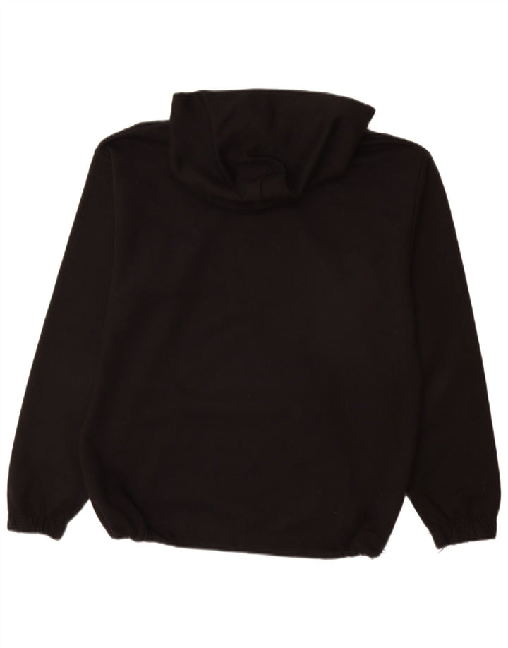 Zara Herren Kapuzenpullover, Größe S, schwarze Baumwolle