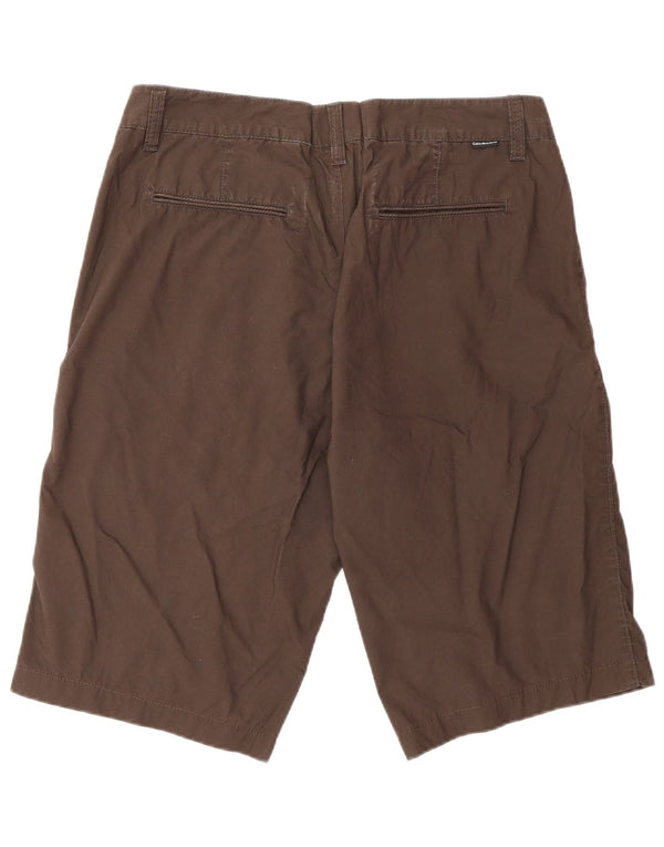 Calvin Klein Herren Chino Shorts W36 Große braune Baumwolle