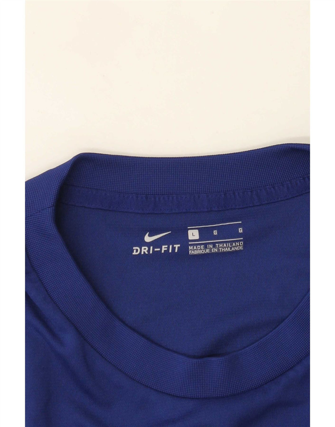 Nike Herren Dri Fit Graphic T-Shirt-Oberteil, groß, blau, Farbblock