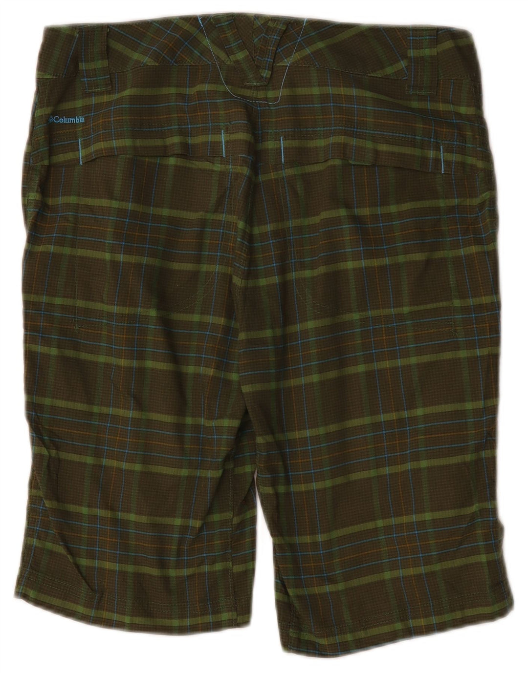 Columbia Damen Omni-Shade Cargo Shorts US 8 Medium W32 Khaki Check