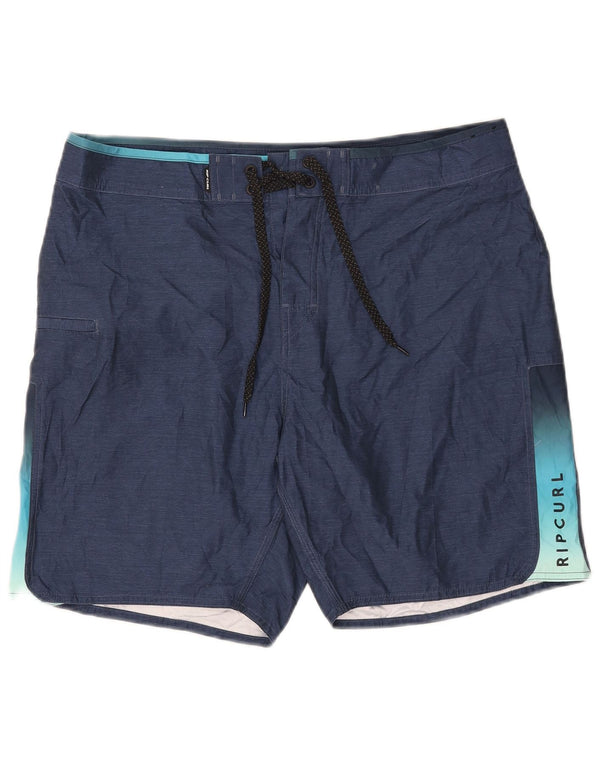 Rip Curl Herren-Badeshorts, groß, marineblau, Farbblock-Polyester