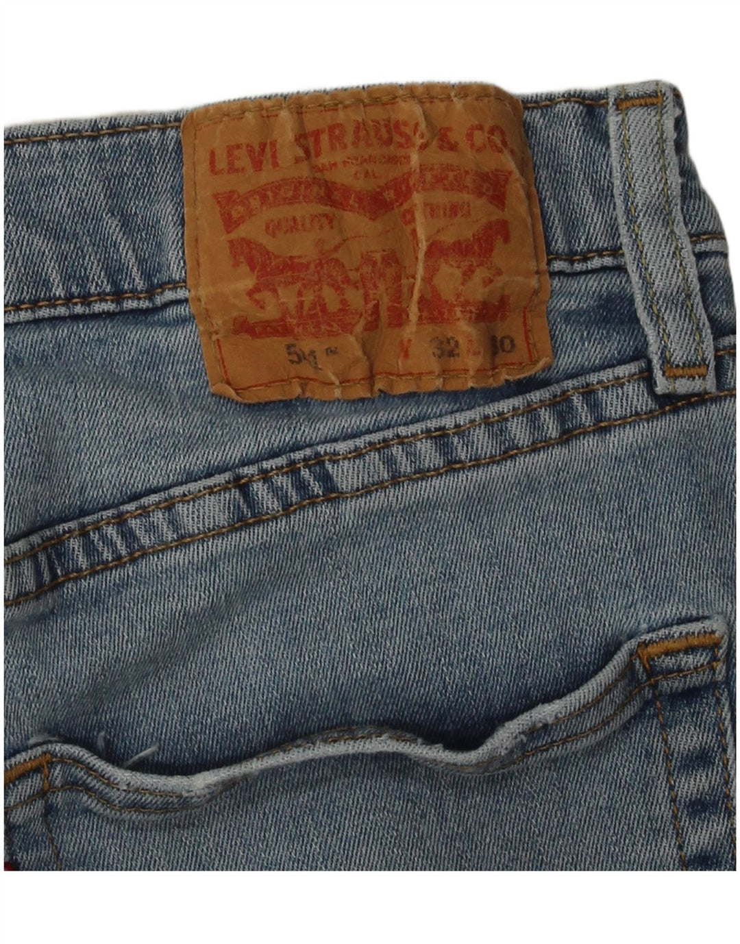 Levi's Herren 511 Slim Jeans W32 L30 Blaue Baumwolle