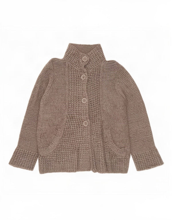 Marks & Spencer Damen Strickjacke Pullover UK 22 3XL Beige Acryl