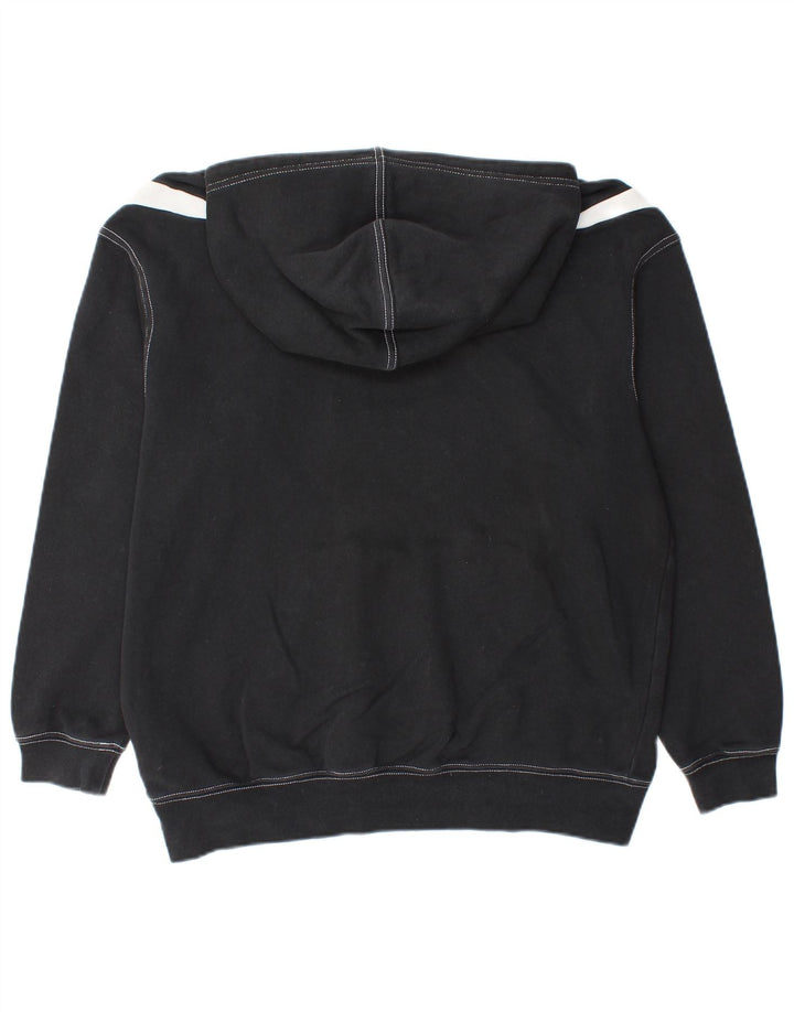 NIKE Herren Graphic Loose Fit Hoodie Pullover XS Schwarz Baumwolle