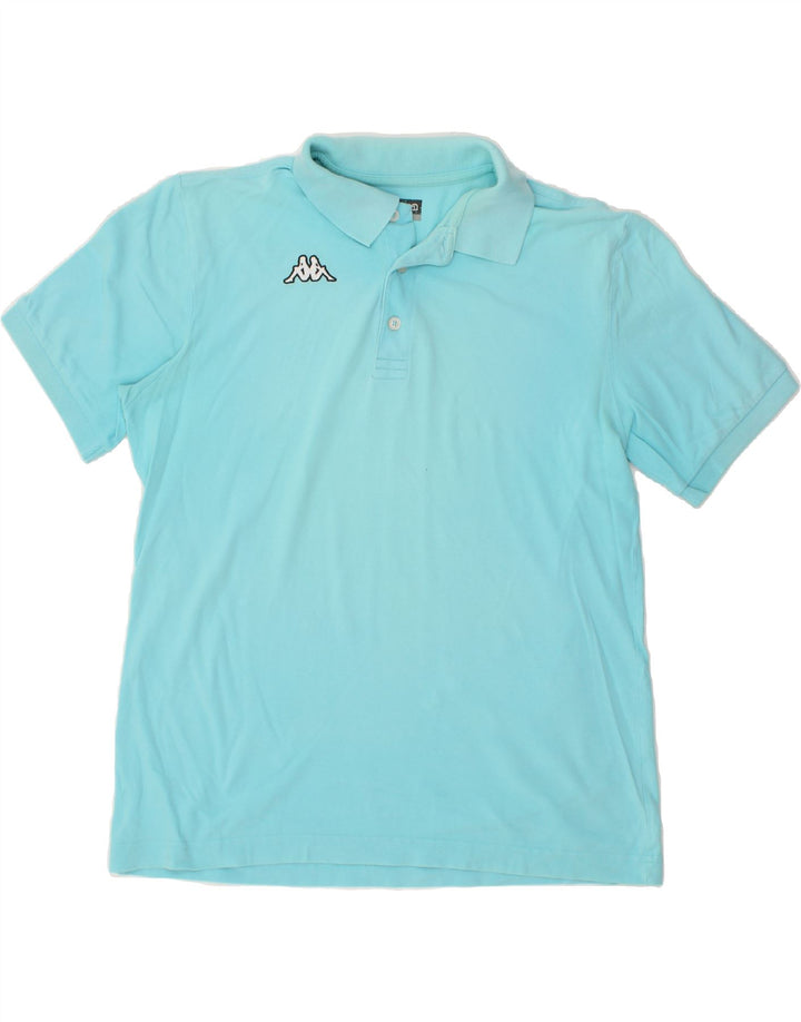 KAPPA Mens Polo Shirt Large Blue Vintage Kappa and Second-Hand Kappa from Messina Hembry 