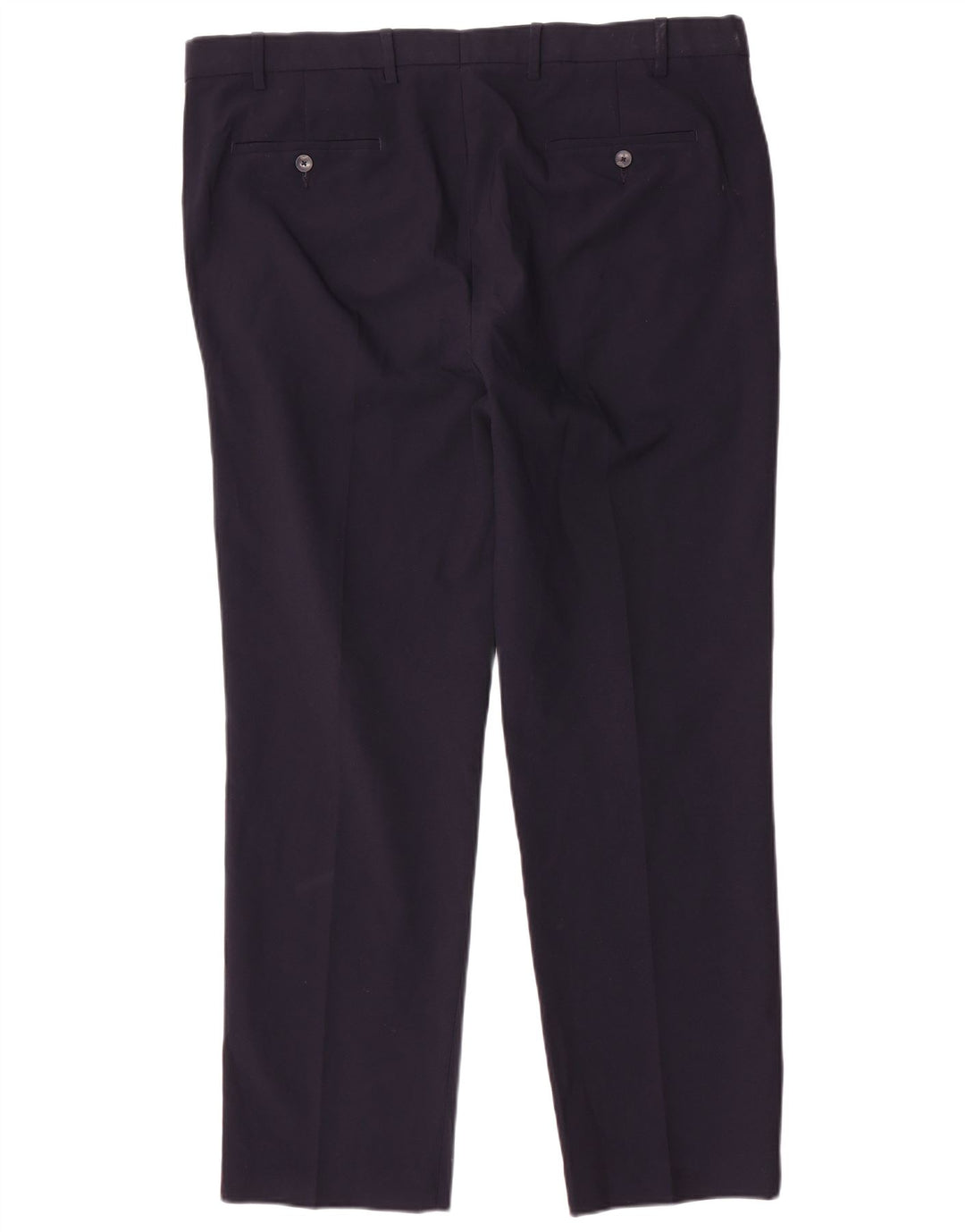 Marks & Spencer Herren-Anzughose, gerade, normal, W40, L31, Marineblau
