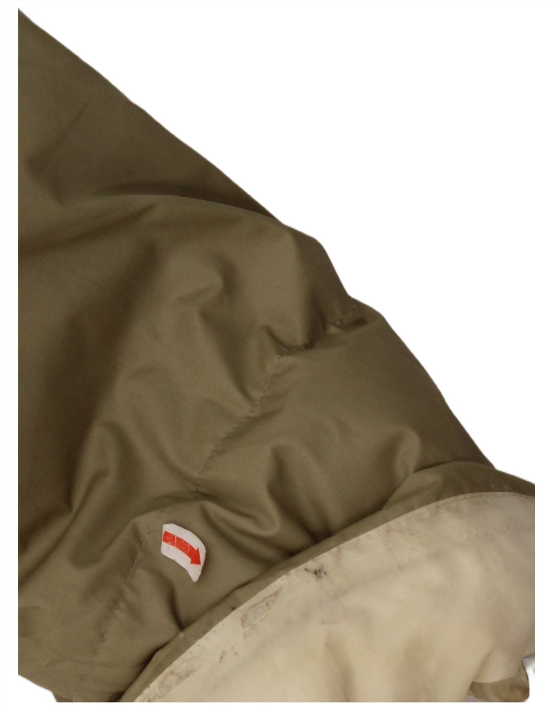 DIESEL Wattierte Damenjacke UK 14 Medium Khaki Polyester