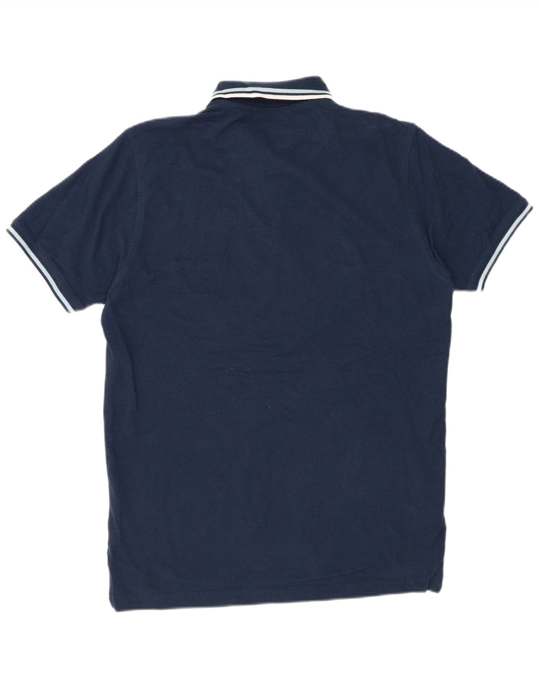 Pierre Cardin Herren-Poloshirt mit normaler Passform, mittelmarineblaue Baumwolle