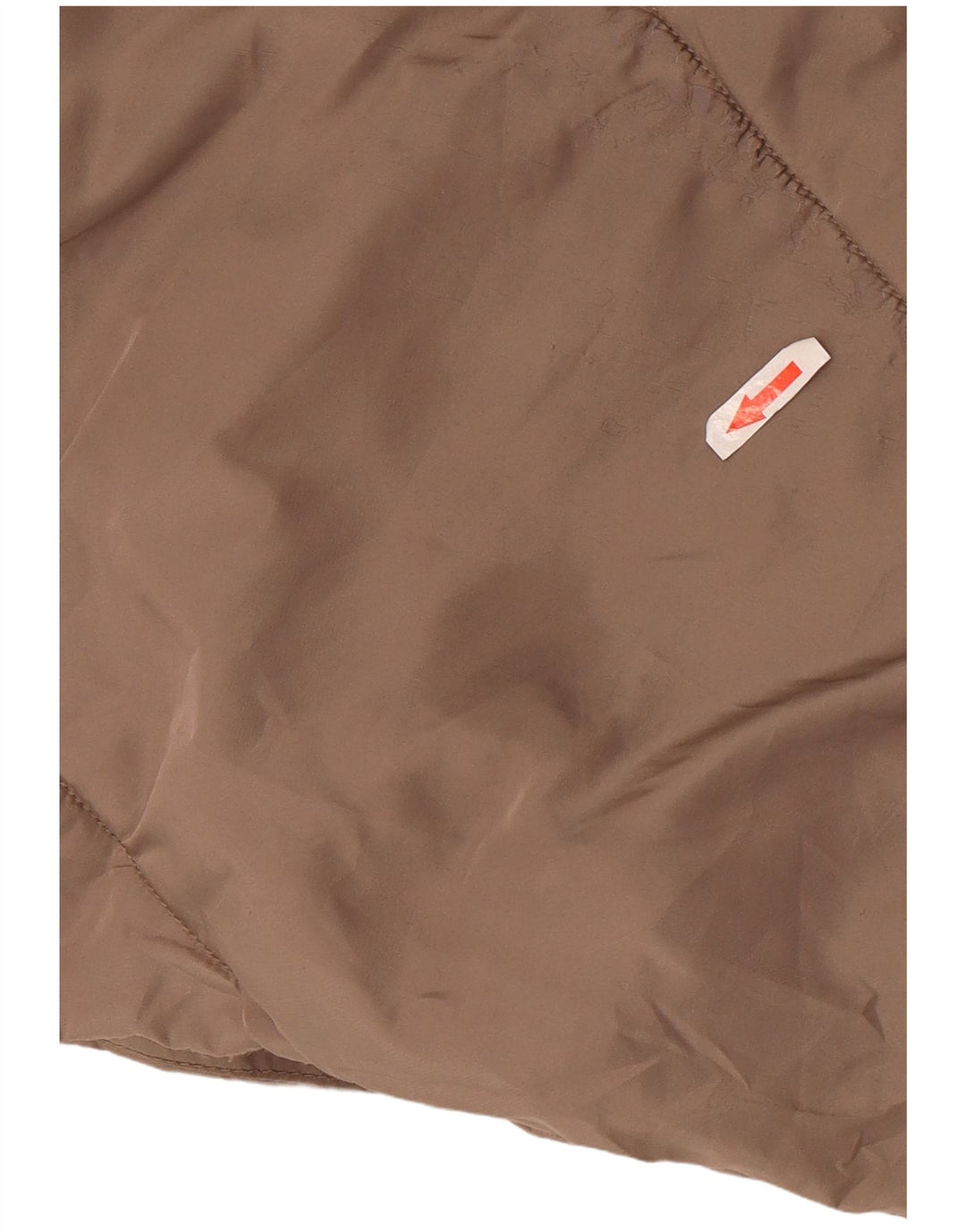 Zara Damen-Kapuzen-Übergröße, gepolsterter Mantel, UK 18, XL, braun, Polyester