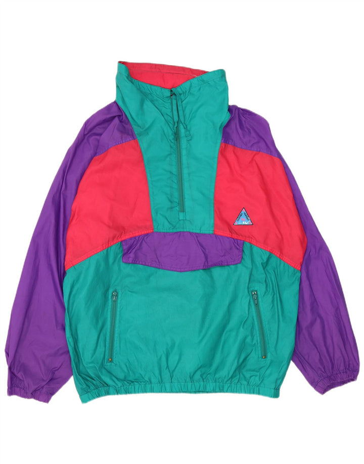 San Felice Herren Übergroße Kapuzen-Regenjacke UK 38 Medium Mehrfarbig