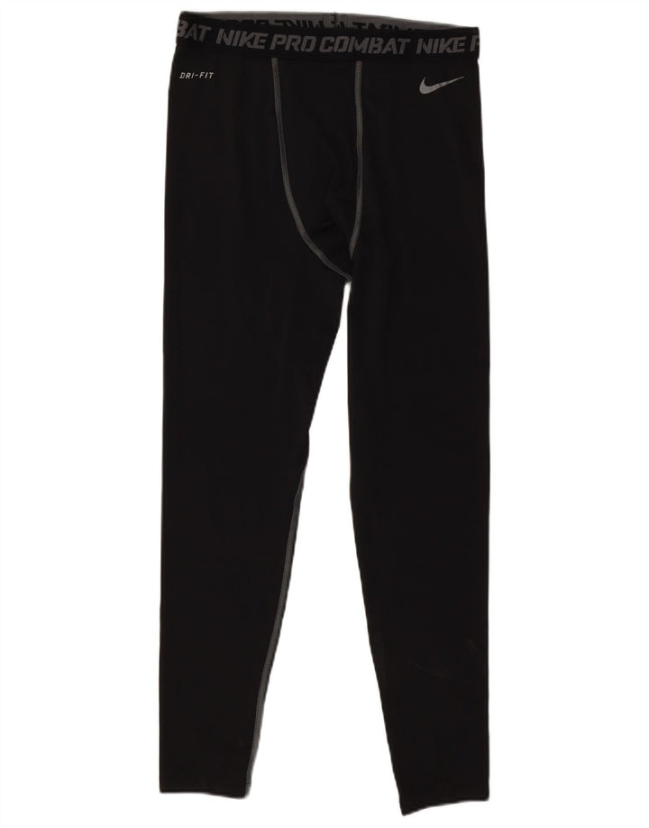 Nike Dri Fit Grafik-Leggings für Jungen, 13–14 Jahre, XL, schwarzes Polyester