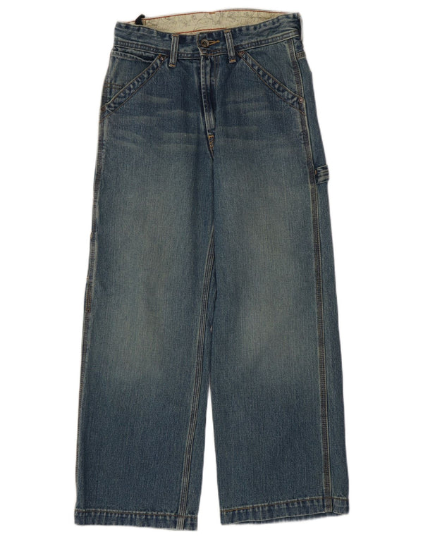 Levi's Mädchen-Cargo-Jeans mit weitem Bein, 13–14 Jahre, W28, L25, blaue Baumwolle