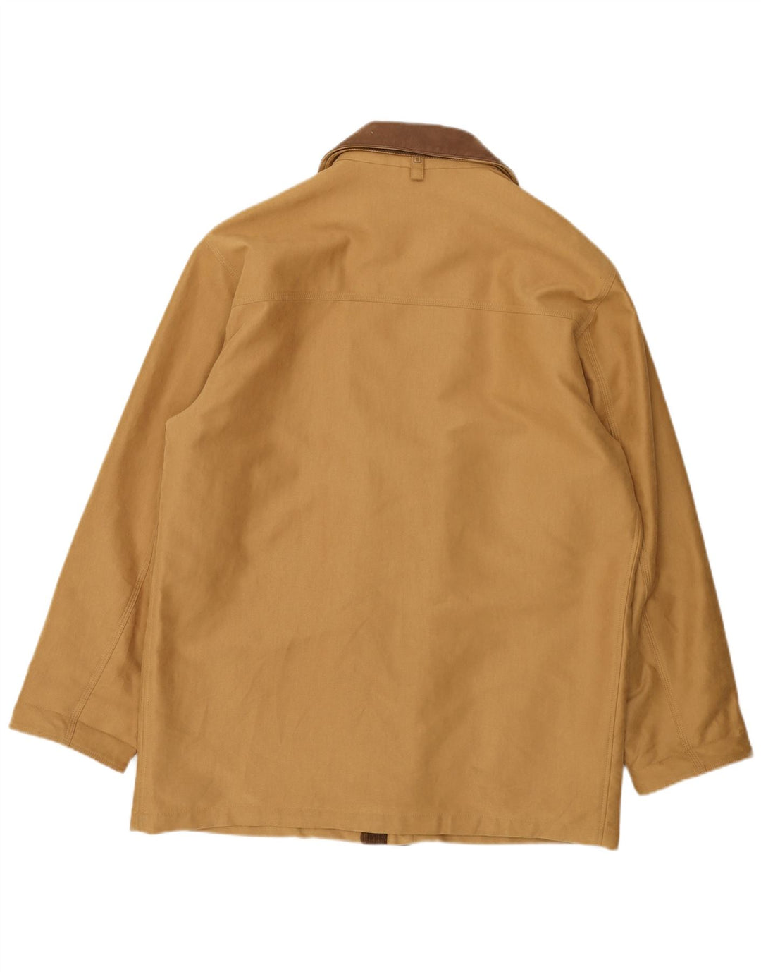Delahaye Herren-Utility-Jacke UK 40 Large Beige Baumwolle