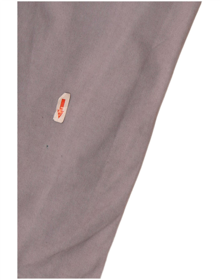 Iceberg Herren Slim Chino-Hose IT 48 Medium W32 L34 Graue Baumwolle