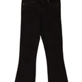 Zara Damen Bootcut Jeans EU 38 Small W28 L27 Schwarz