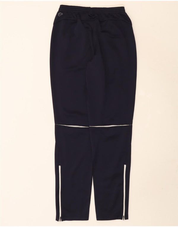 Puma Girls Tracksuit Trousers 15-16 Years  Navy Blue Colourblock Polyester