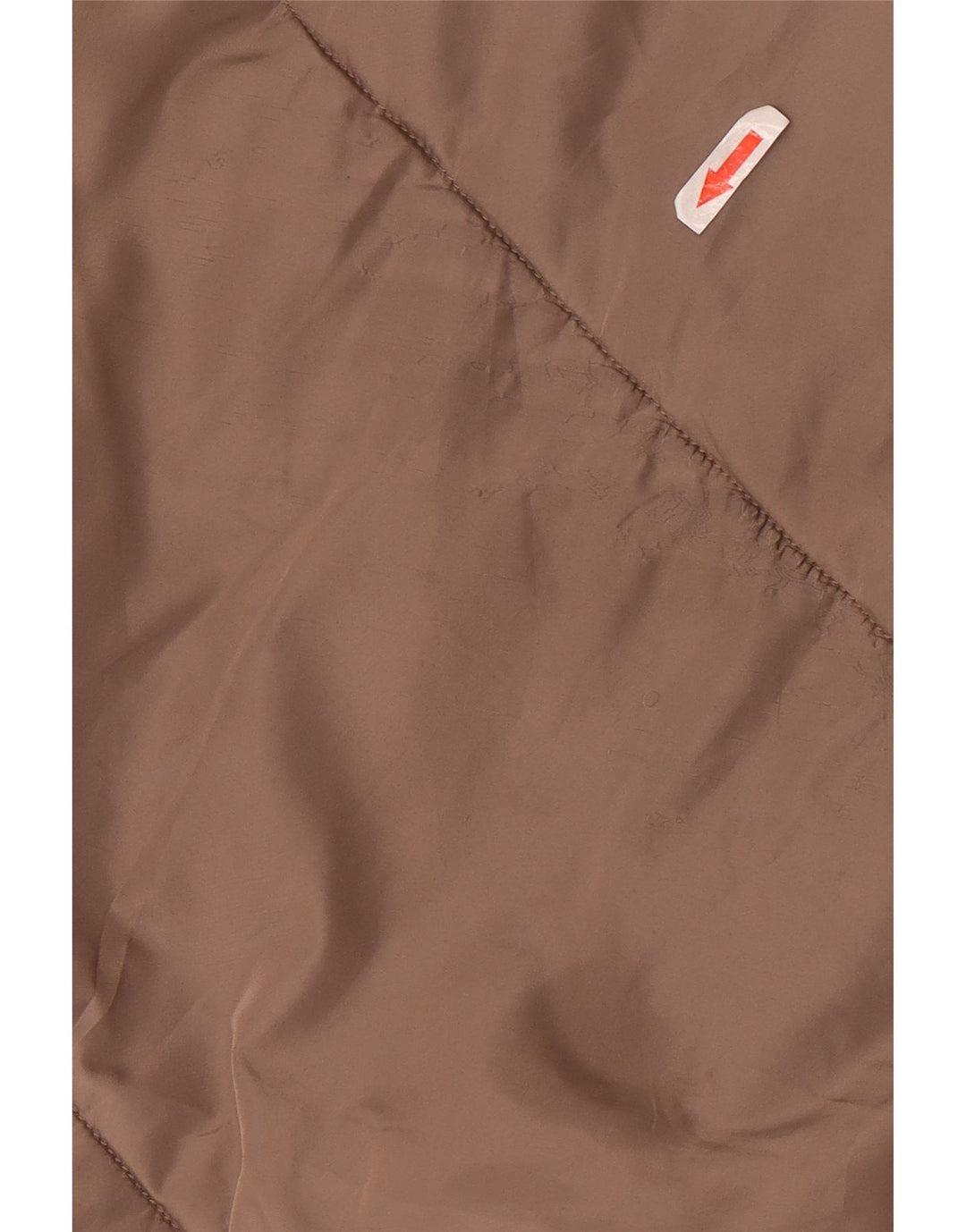 Zara Damen-Kapuzen-Übergröße, gepolsterter Mantel, UK 18, XL, braun, Polyester