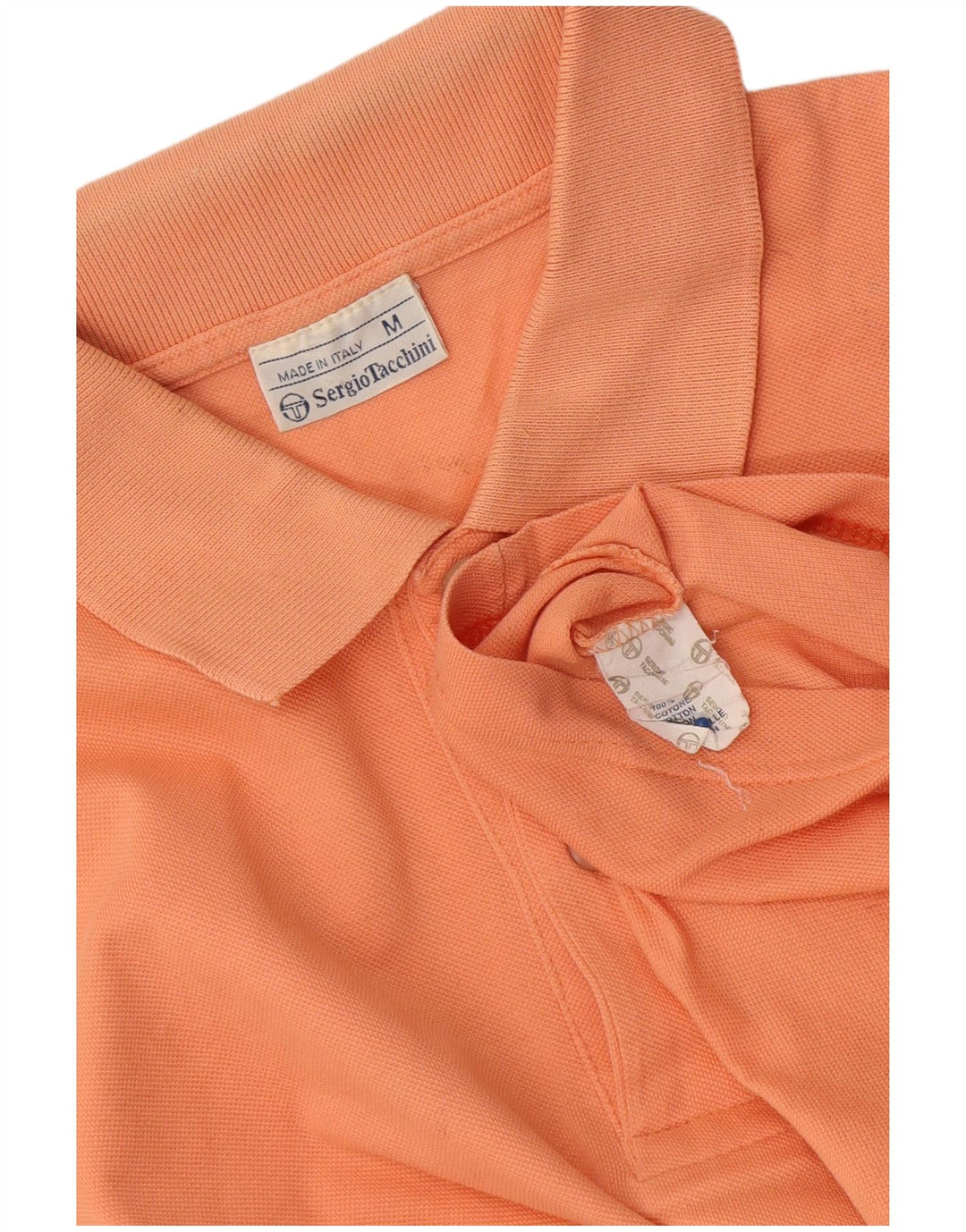 Sergio Tacchini Herren-Poloshirt aus mittelrosa Baumwolle