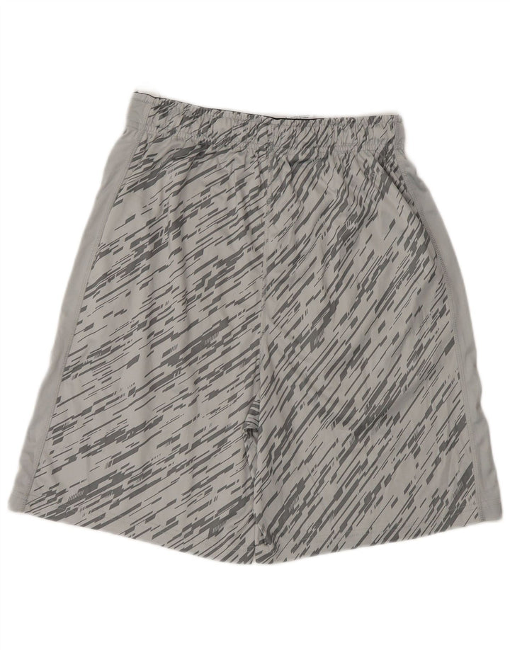 Russell Athletic Herren-Sportshorts, klein, grau geflecktes Polyester