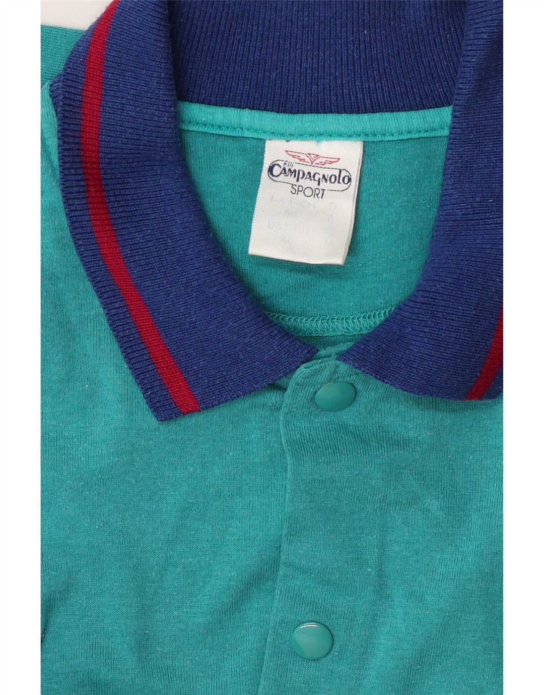 Campagnolo Herren Loose Fit Grafik-Sweatshirt-Pullover IT 50 Mitteltürkis
