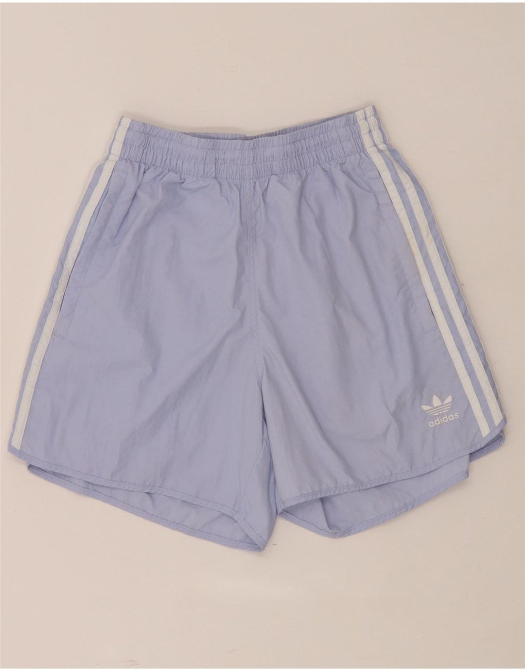Adidas Damen Sportshorts UK 8 Small Lila Polyester