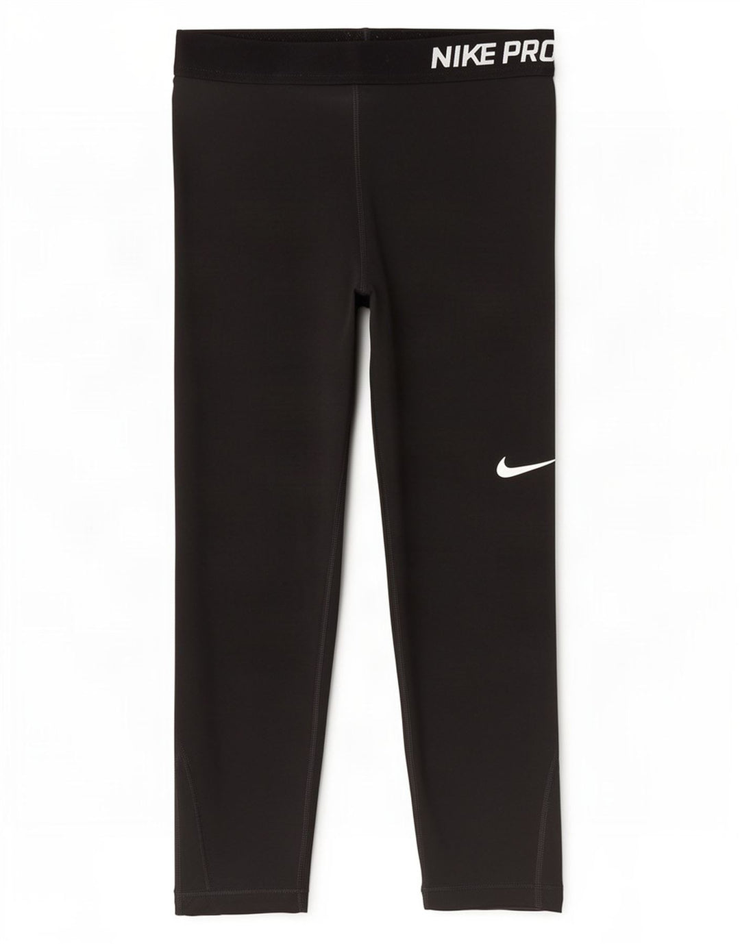 Nike Womens Dri Fit Graphic Capri Leggings UK 8 Small Schwarz Polyester