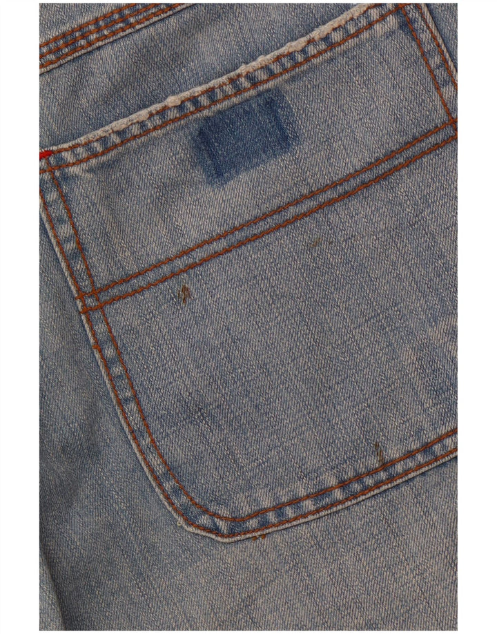 RIFLE Herren Loose Jeans W31 L30 Blaue Baumwolle